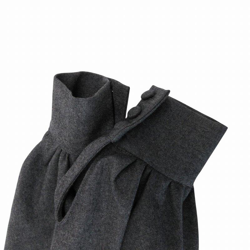 【美品】ADORE ロングワンピース アドーア ADORE 美品 ワンピース キーネック ロング 長袖 36