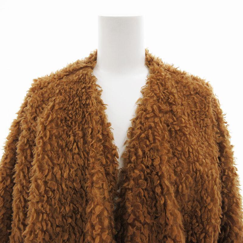 WORDTROBE ワードトローブ ジャケット ブルゾン ボタンレス 羽織り F 茶 ブラウン /FF レディース |  | 03