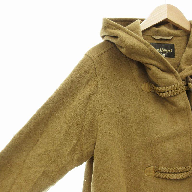 美品✨ポールスチュアート アンゴラウールロングダッフルコート フード ポールスチュアート PAUL STUART 美品 ダッフルコート ジャケット