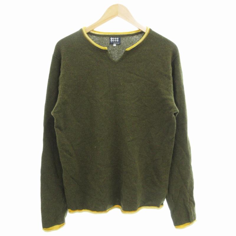 TAKEO KIKUCHI（タケオキクチ） ニット セーター 長袖 キーネック プル