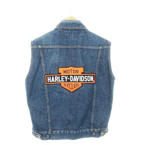 ハーレーダビッドソン　Gジャン　ベスト ハーレーダビッドソン HARLEY DAVIDSON デニムベスト デニム