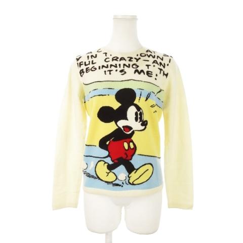 n. ニット セーター クルーネック 長袖 カシミヤ ミッキー n. ニット セーター クルーネック 長袖 カシミヤ ミッキー
