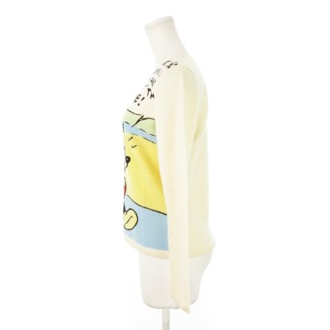 n. ニット セーター クルーネック 長袖 カシミヤ ミッキー n. ニット セーター クルーネック 長袖 カシミヤ ミッキー
