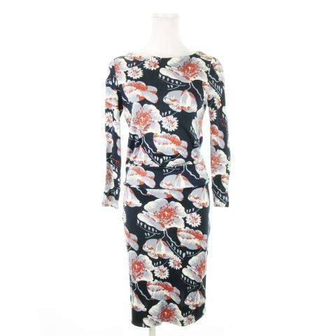 TORY BURCH トリーバーチ ひざ丈ワンピース ロング ボートネック 長袖  