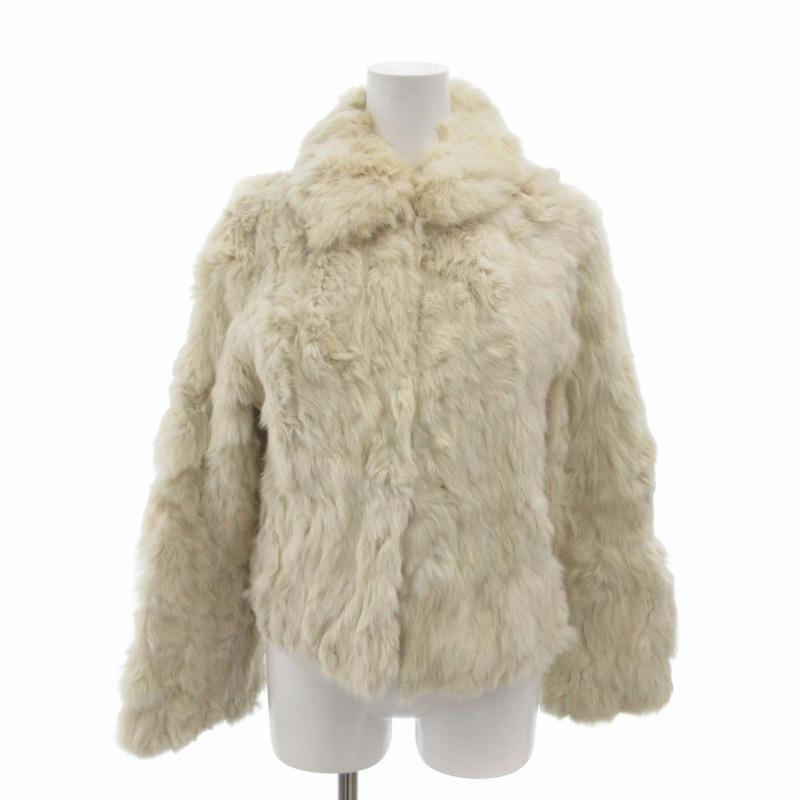 STRAWBERRY FIELDS ファー風ジャケット ストロベリーフィールズ STRAWBERRY-FIELDS ラビットファージャケット