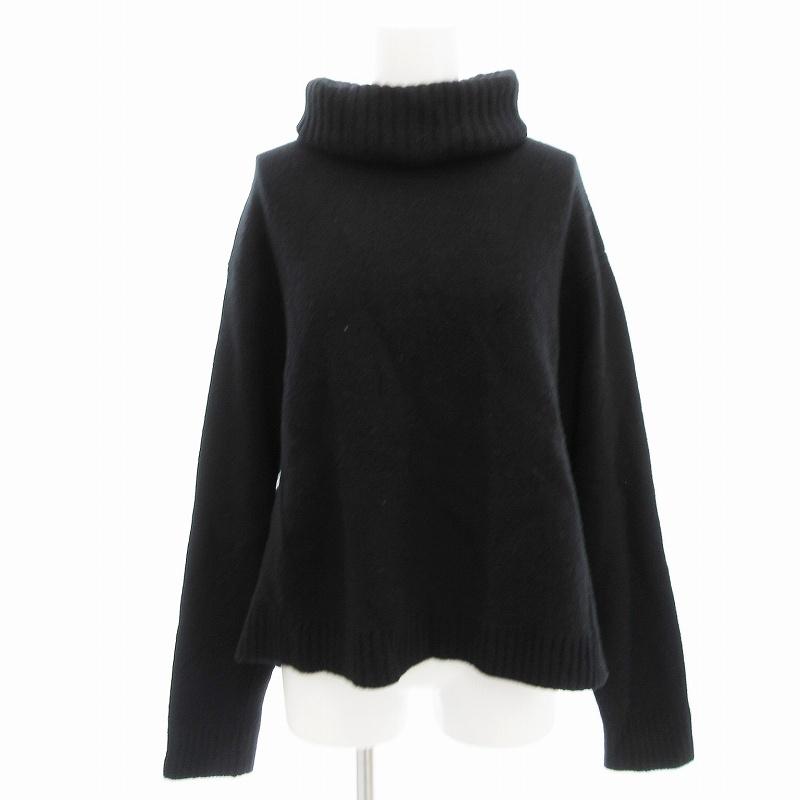 フレームワーク カシミヤ ウールタートルニットニット ブラック