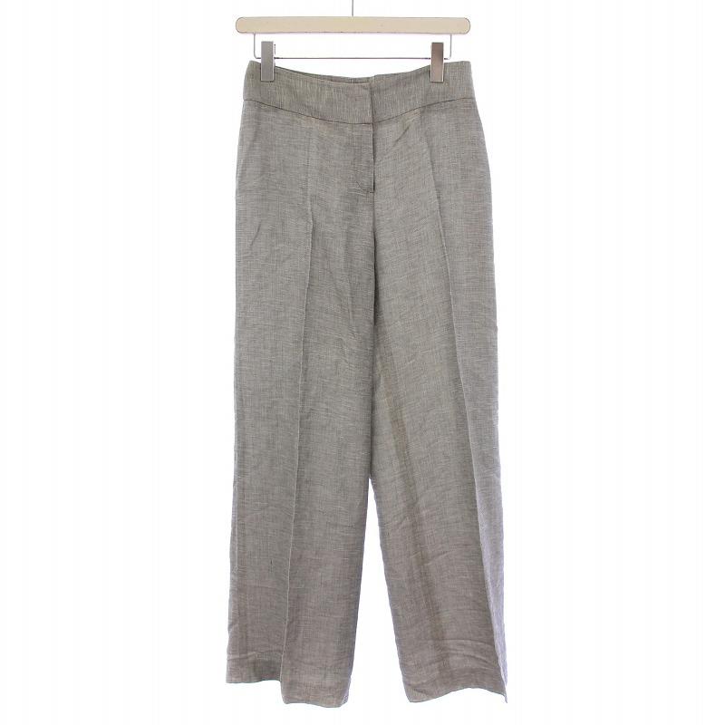 マックスマーラステュディオ Max Mara Studio スラックスパンツ ジップ  