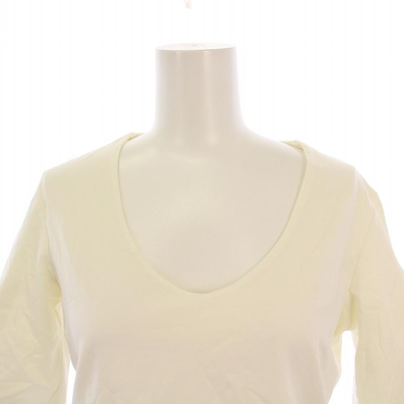 ジルサンダー JIL SANDER Uネック カットソー Tシャツ 半袖 コットン  