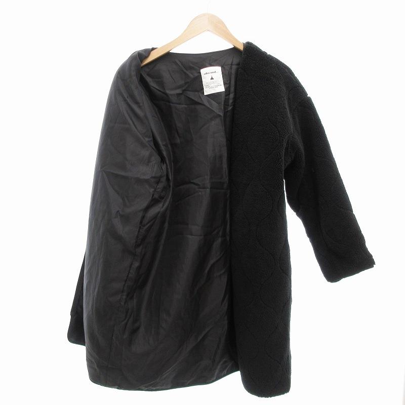 niko and…（ニコアンド） Niko and.. 美品 ボアコート 中綿 ノーカラー