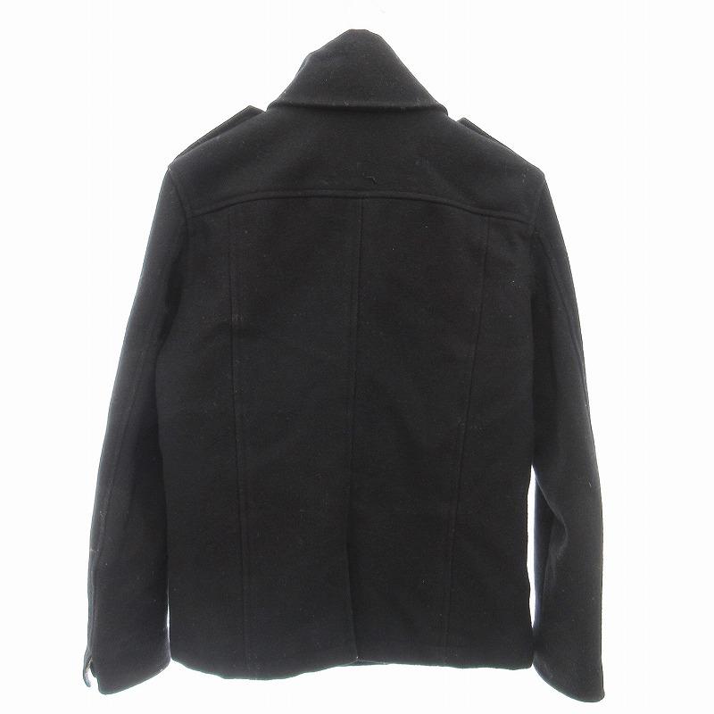 MICHEL KLEIN 黒 豚革レザーPコート サイズ48 L 【公式通販】