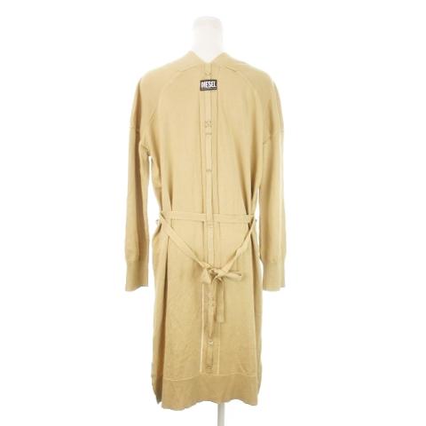 DIESEL カーディガン DIESEL（ディーゼル） ロングニットカーディガン 長袖 トッパー 丸カン