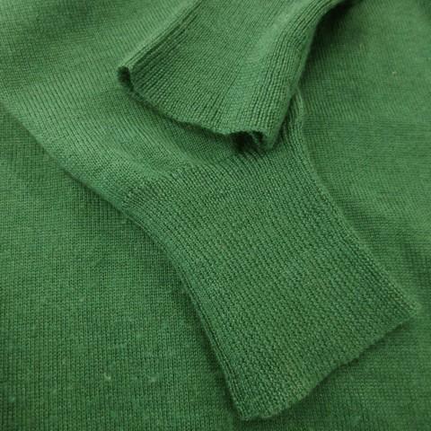 ステラマッカートニー ニットワンピース ひざ丈 Vネック 長袖 サイド