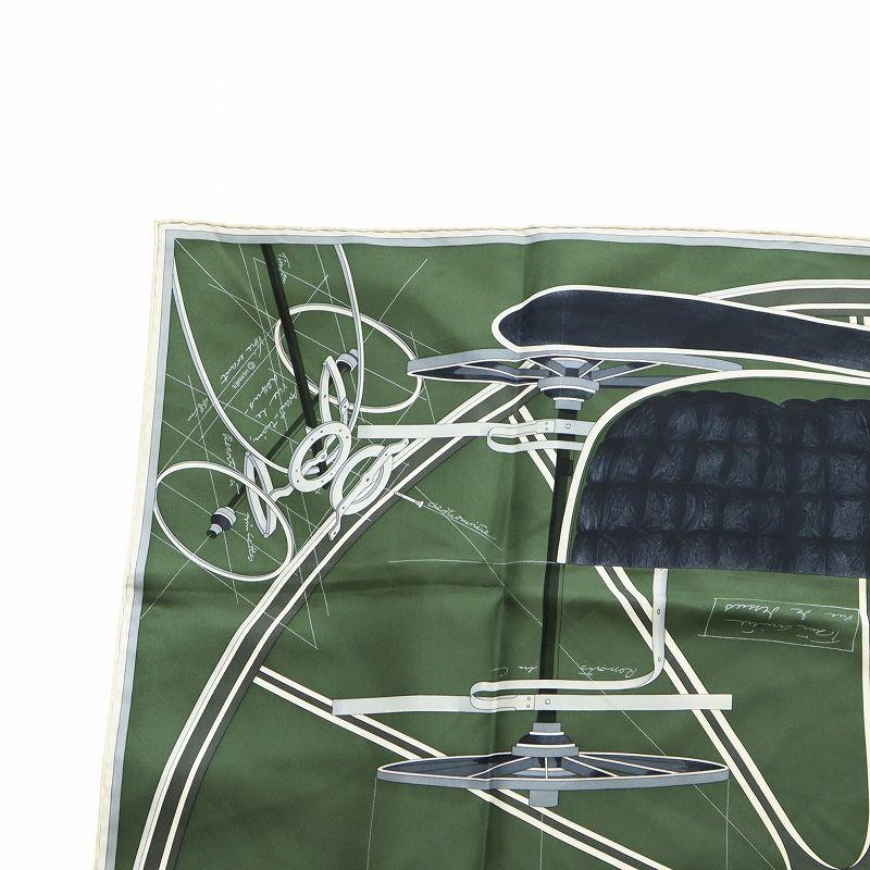 HERMES エルメス カレ90 Project de Voiture 設計図 大判 HERMES エルメス カレ90 Project de Voiture 設計図 大判