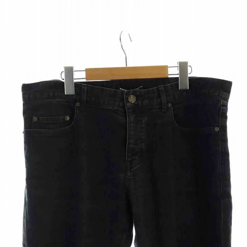 サンローラン パリ SAINT LAURENT PARIS ニークラッシュ デニムパンツ