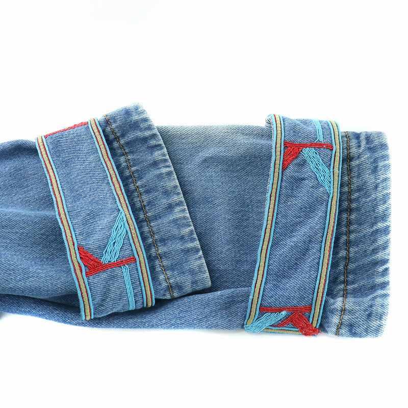 未使用品 エルマノシェルビーノ ERMANNO SCERVINO デニムジャケット  