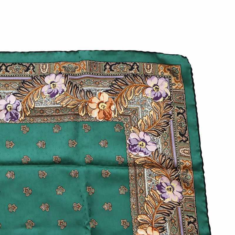 ティファニー　ストール　ロゴ ティファニー TIFFANY & CO. 大判スカーフ ストール ロゴ 絹 シルク 総