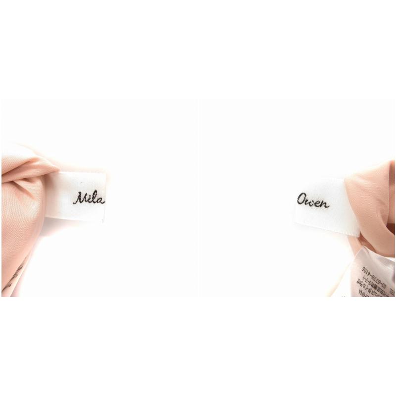 未使用品 ミラオーウェン Mila Owen タグ付き 22SS ネックフリル