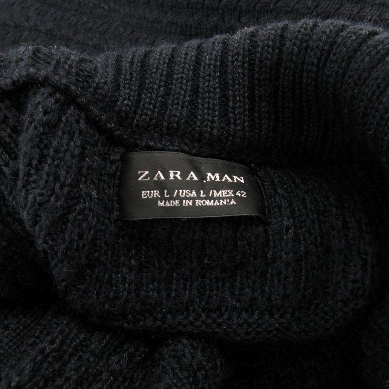 ザラマン ZARA MAN ドライバーズニット セーター ハイネック