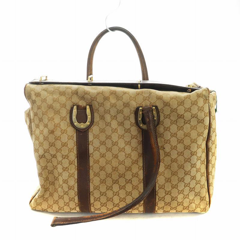 Gucci ボストンバッグ ♢GUCCI♢ボストンバッグ☆正規品・関税込☆ (GUCCI/ボストン