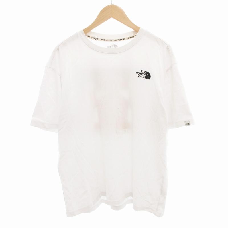 【THE NORTH FACE】\"NEVER STOP\" プリント半袖Tシャツ/tnf white The North Face Never Stop Exploring T-Shirt - white (tnf white)