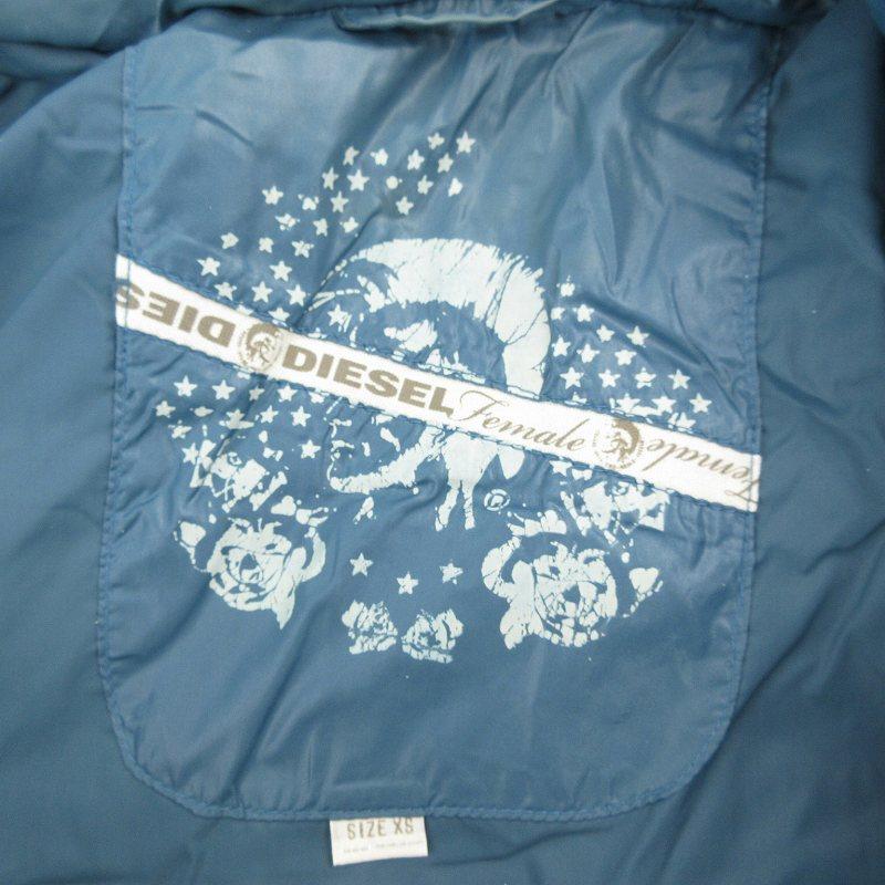 DIESEL（ディーゼル） ダウンジャケット コート 2WAY フェイクファー