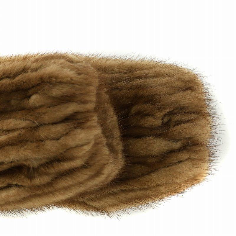 美品☆SAGA MINK 銀タグ ミンク 本毛皮 リアルファー ハーフコート 9 サガミンク SAGA MINK 銀サガ 銀SAGA 毛皮コート ファーコート ミンク