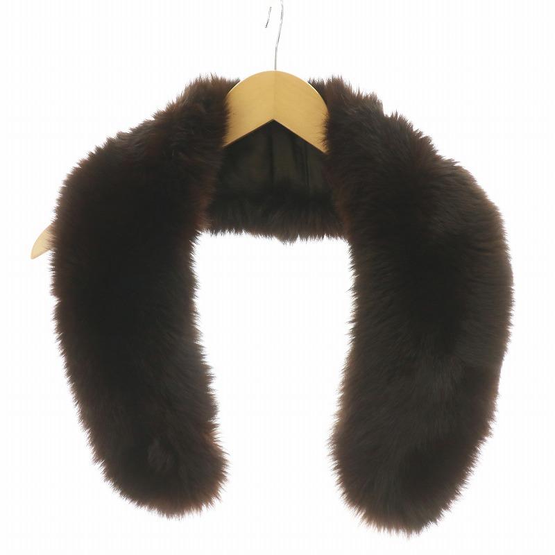 未使用品 サガフォックス SAGA FOX ファーティペット 毛皮 フォックス