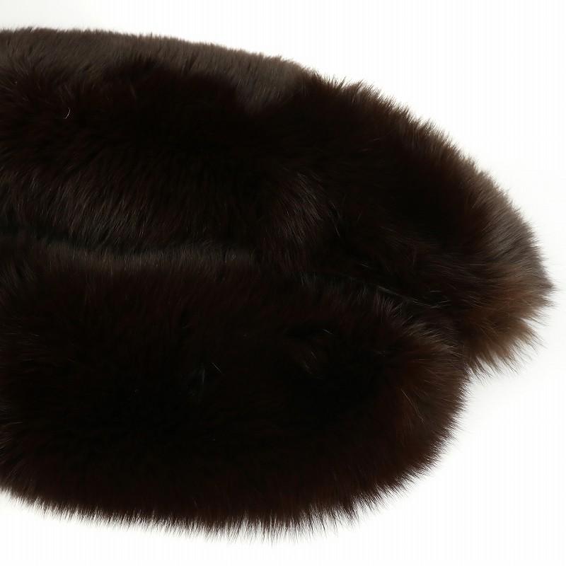 未使用品 サガフォックス SAGA FOX ファーティペット 毛皮 フォックス