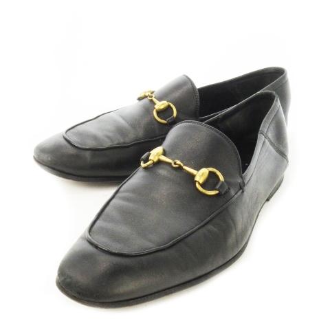 GUCCI革靴スリッポン GUCCI グッチ スリッポン ローファー ビジネスシューズ ビット レザー