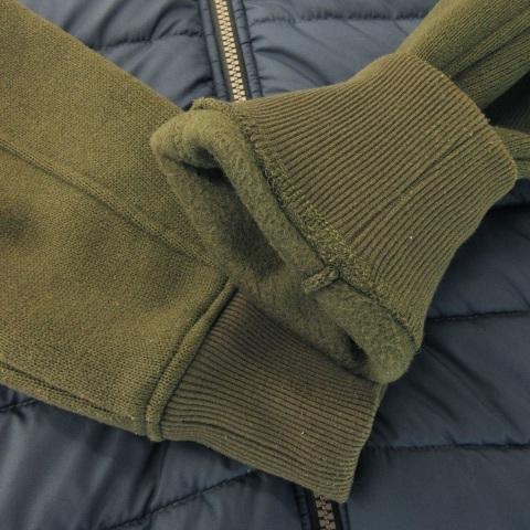 サーティースリーディグリーズ 33 Degrees 中綿ニットジャケット 切替