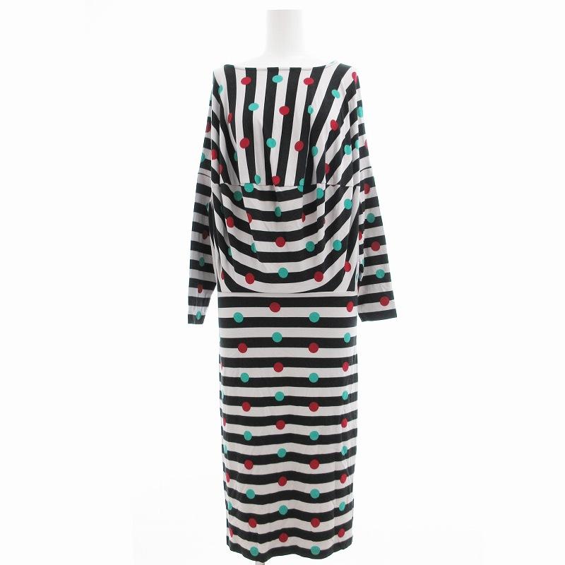 マリメッコ marimekko ワンピース マキシ ロング ドット柄