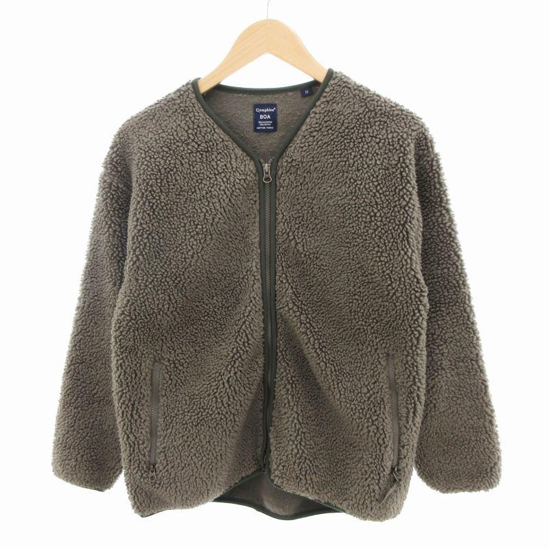 ジムフレックス Gymphlex ボアジャケット ブルゾン ジップアップ 12