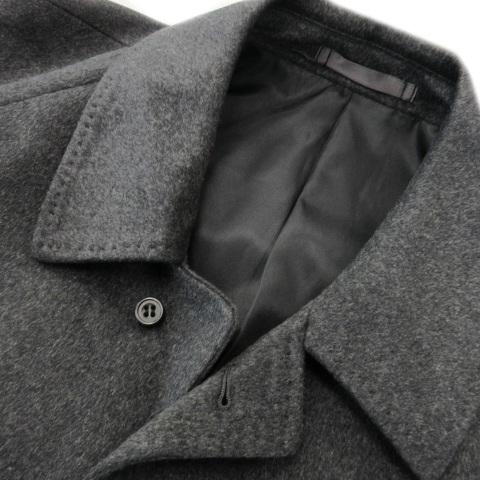 カルロレガティーニ CARLO LEGATINI ピュアカシミヤ100% ステンカラー  