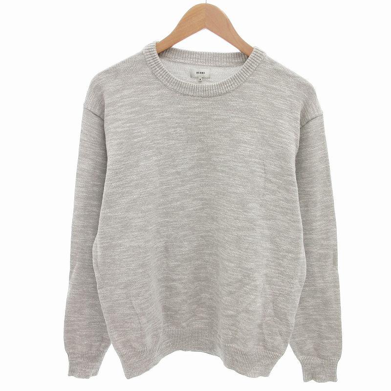 BEAMS ビームス 9ゲージ スラブ クルーネックニット セーター M
