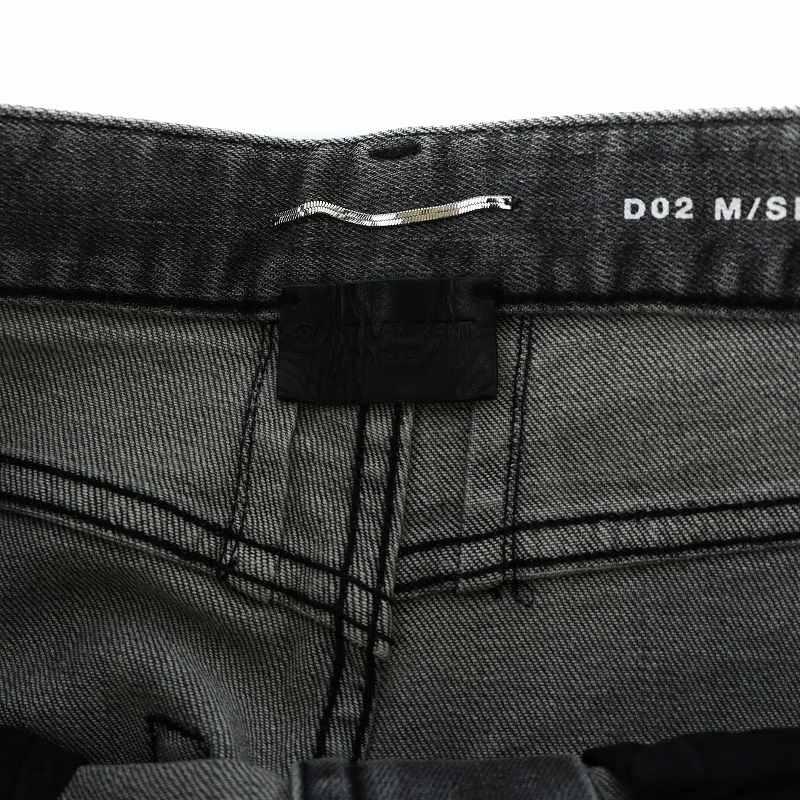 サンローランパリ ヴァカレロ期 18AW D02 M/SK-LW スキニー 黒 サンローラン パリ SAINT LAURENT PARIS D02 M/SK-LW デニムパンツ