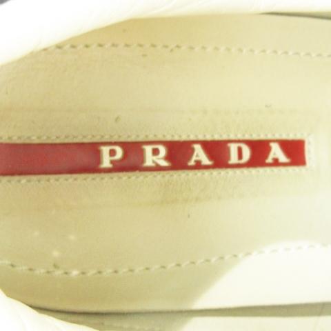PRADA プラダ スニーカー スエード 革 パンチングメッシュ