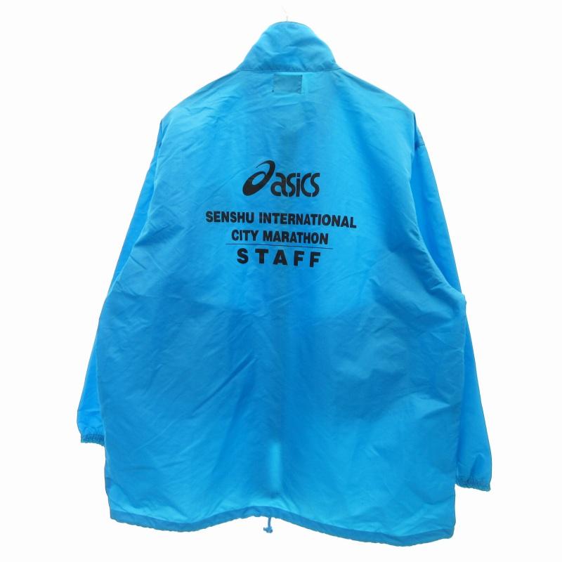 ASICS（アシックス） ナイロンジャケット ブルゾン スタッフシャツ