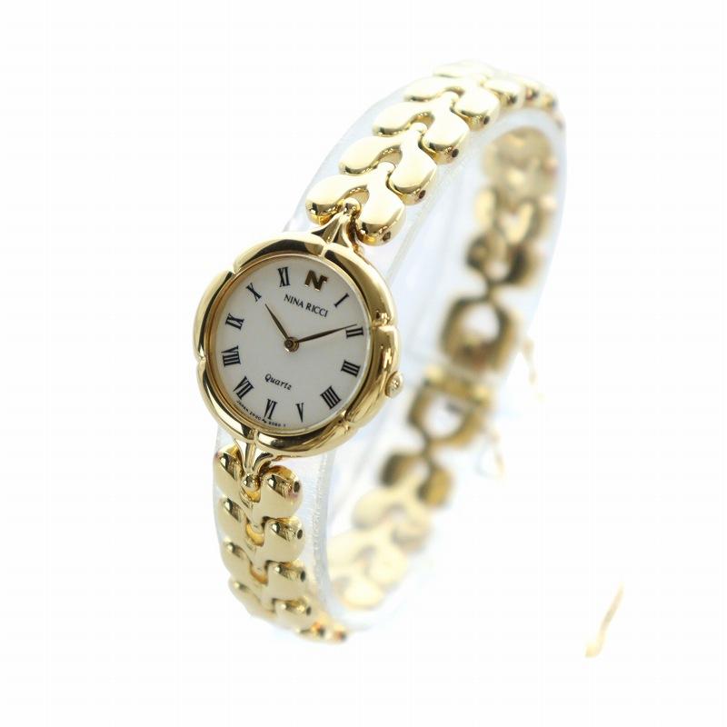 【NINA RICCI 】ニナリッチ　腕時計 NINA RICCI - 即決 NINA RICCI ニナリッチ 腕時計 2P20-0500の
