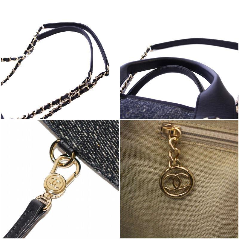 CHANEL（シャネル） ドーヴィルMM トートバッグ ハンドバッグ