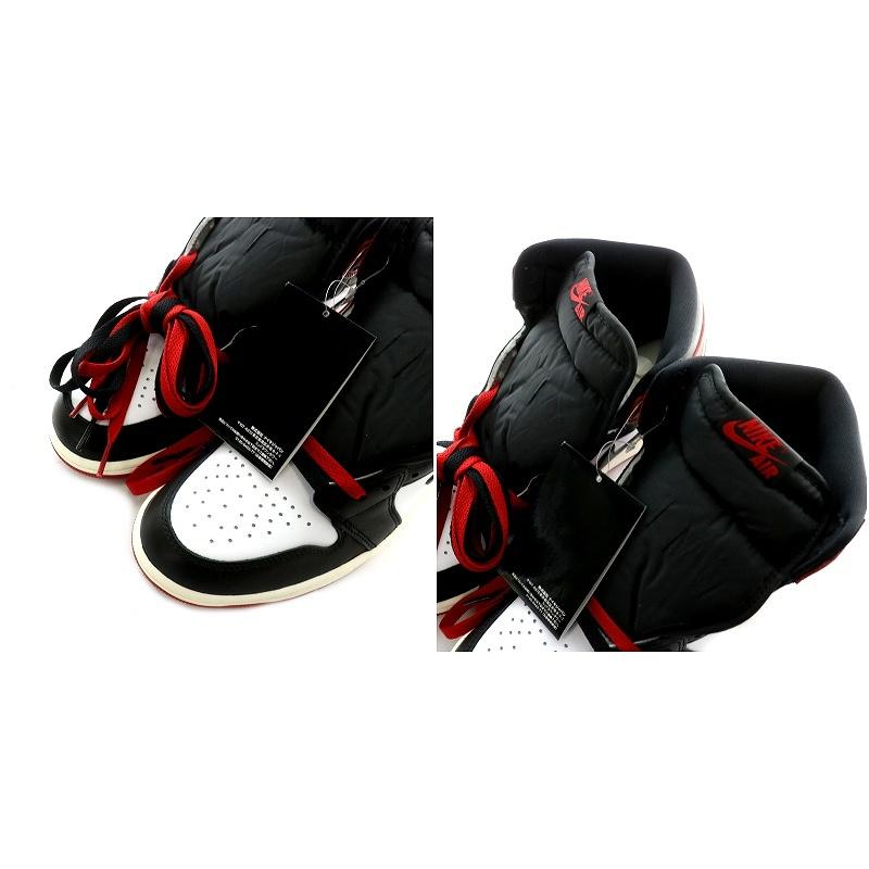 NIKE（ナイキ） 未使用品 エアジョーダン 1 レトロハイ OG ブラック