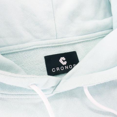 クロノス CRONOS プルパーカー スウェット 長袖 プリント
