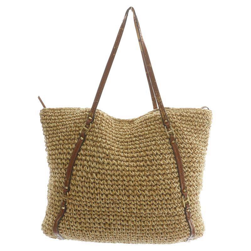 Polo Ralph Lauren かごバッグ ネイビー/ベージュ POLO RALPH LAUREN ラルフローレン トートバッグ かごバッグ