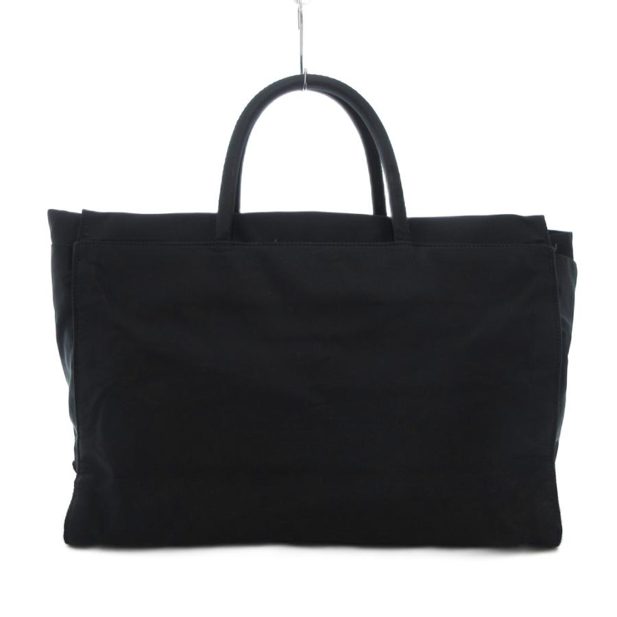 ✨近年モデル✨プラダ トートバッグ 2way 三角ロゴ 大容量 ナイロン レザー PRADA プラダナイロントートバッグ三角ロゴブラック