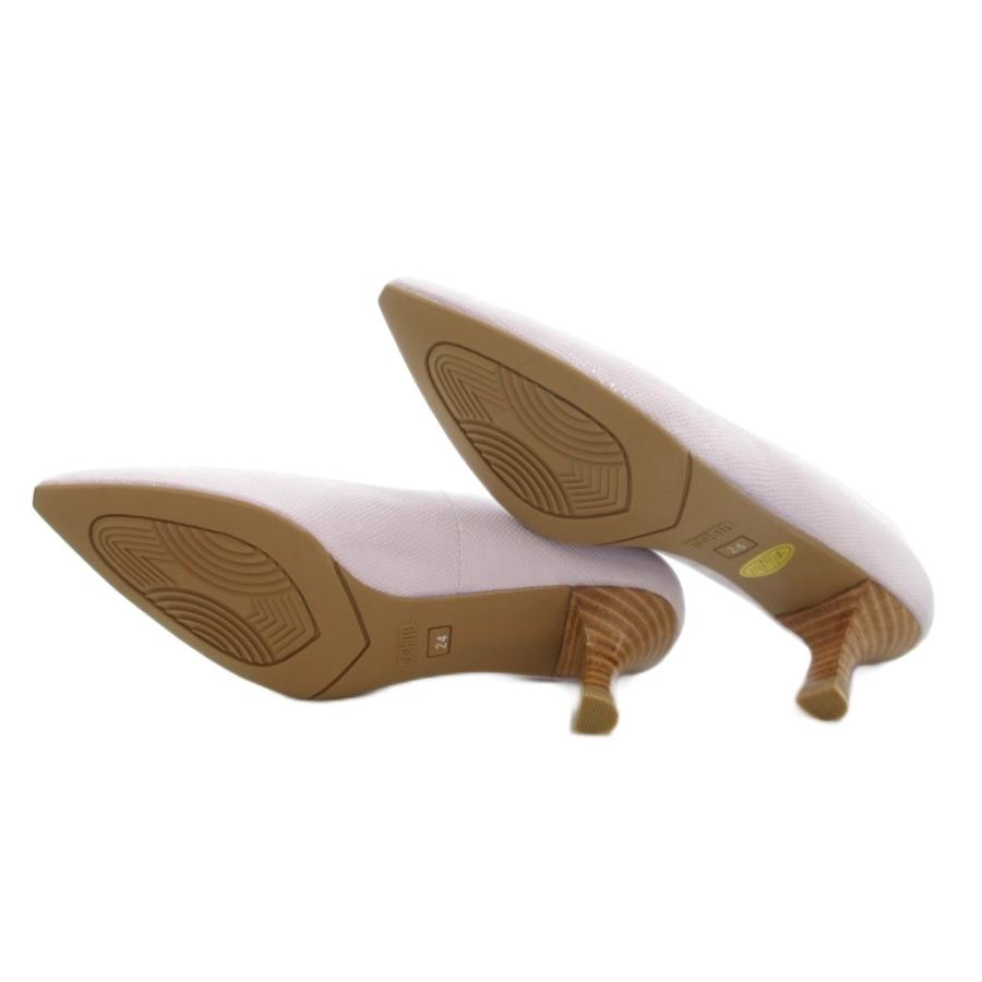 ヨシト YOSHITO 美品 パンプス シューズ ハイヒール 24cm 紫 パープル