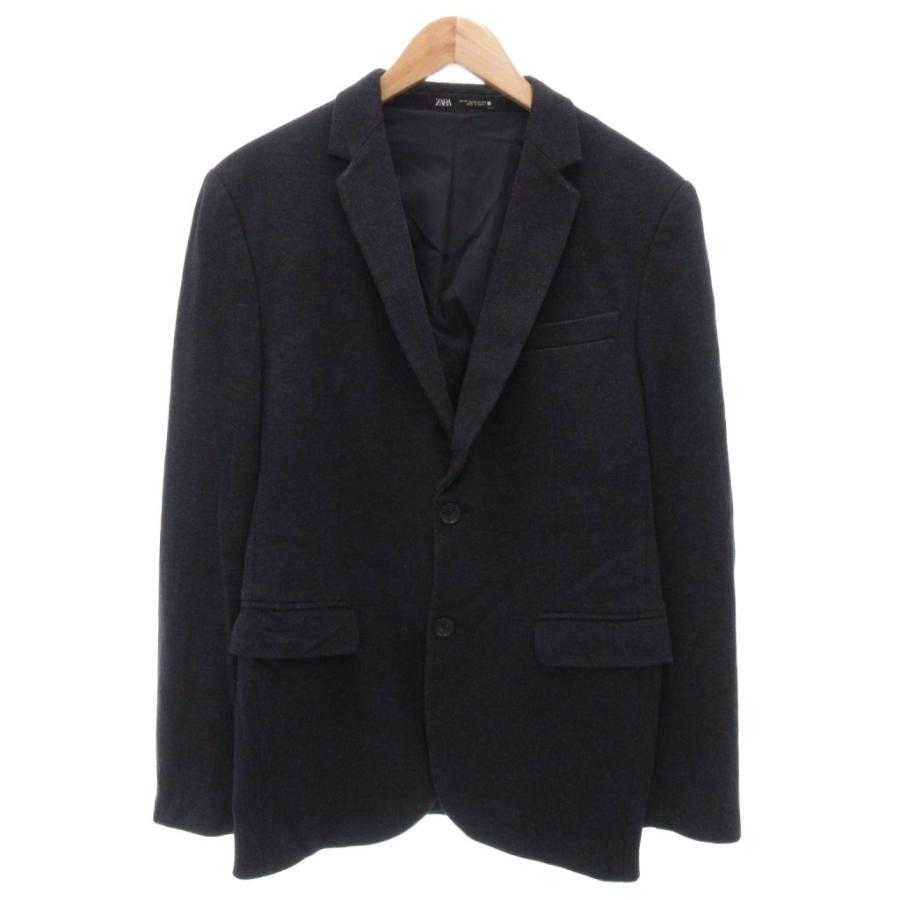 ZARA（ザラ） テーラードジャケット 2B EUR50 紺 ネイビー /KR メンズ