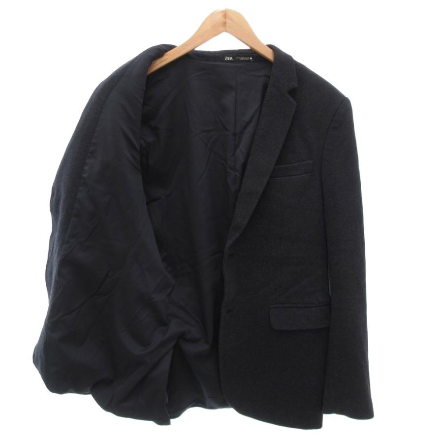 ZARA（ザラ） テーラードジャケット 2B EUR50 紺 ネイビー /KR メンズ