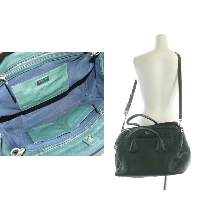 【PRADA】プラダ　レザートートバッグ　レディース　２way　カーキ 楽天市場】【10%OFFクーポン】 プラダ トートバッグ カーゴ テスート