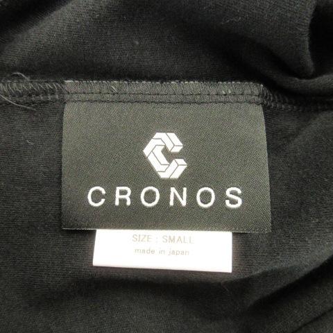 未使用品 クロノス CRONOS Tシャツ クルーネック 半袖 クロップド ロゴ