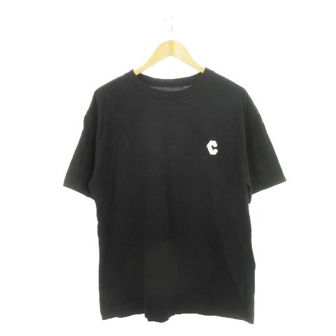 クロノス CRONOS 半袖Tシャツ クルーネック ロゴ プリント コットン S 