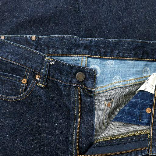 美品！桃太郎ジーンズ 銅丹 セルビッチ デニムパンツ w33 日本製 桃太郎ジーンズ（MOMOTARO JEANS） 銅丹LABEL 特濃スリムテーパード